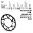 Rear Sprocket Steel