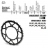 Rear Sprocket Steel