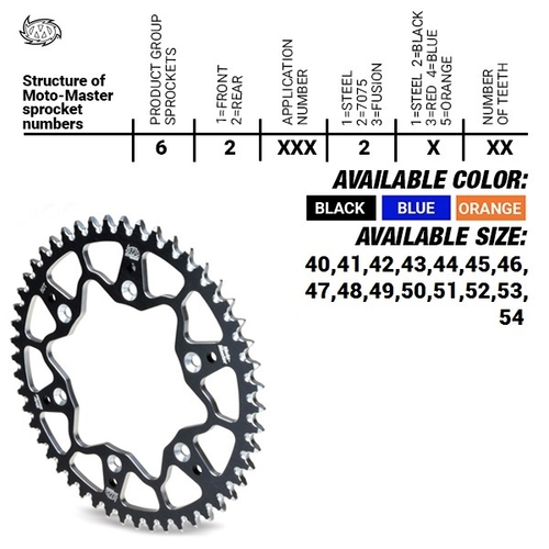 Rear Sprocket 70/75