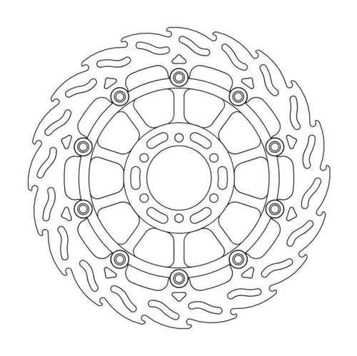 Front right floating Flame series