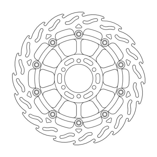 Front left floating Flame series