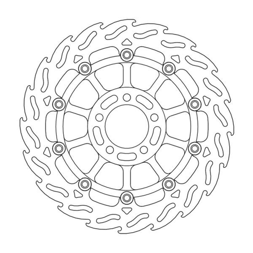 Front left floating Flame series
