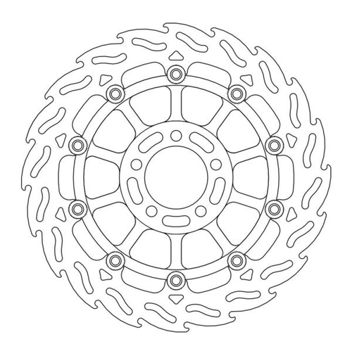 Front right floating Flame series