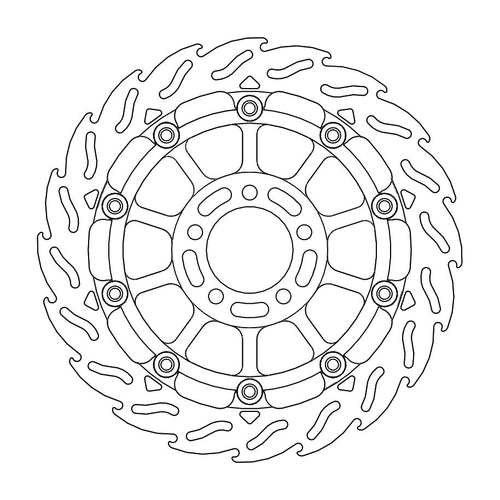Front left Flame Racing series
