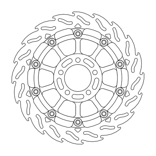 Front right Flame Racing series