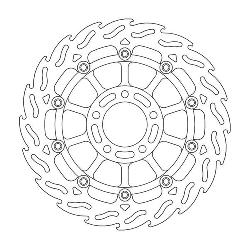 Front left floating Flame series