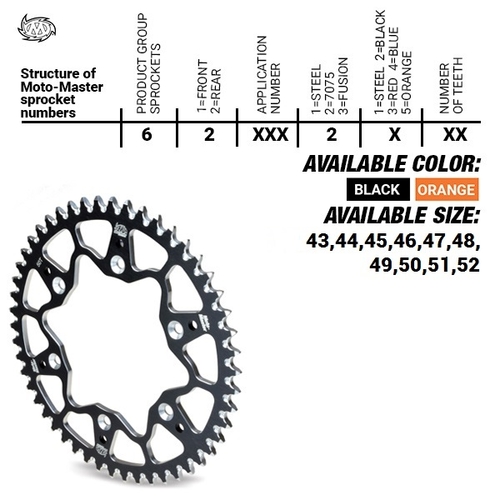 Rear Sprocket 70/75