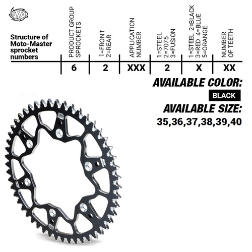Rear Sprocket 70/75