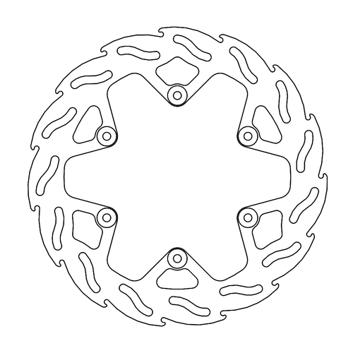 110227 DISCO FRENO FIAMMA POST.YAMAHA YZ/F