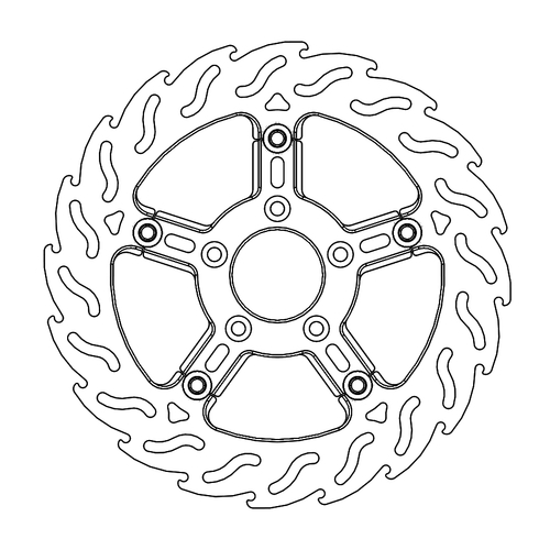 Front left floating Flame series (Custom)