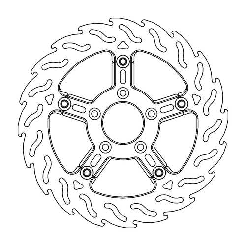 Front right floating Flame series (Custom)