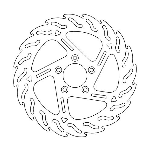 Front right fixed Custom Flame series