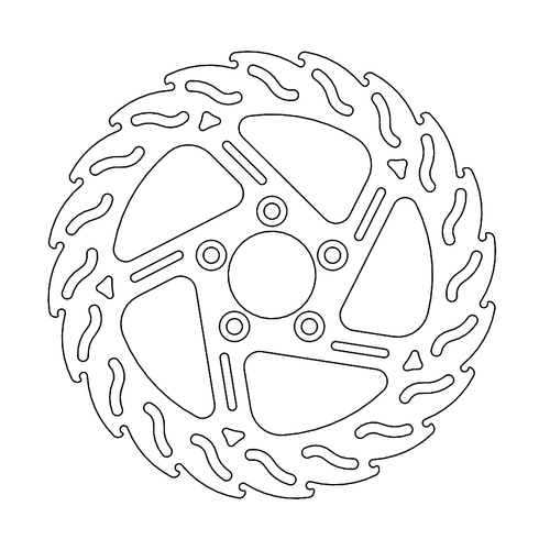 Rear Custom Flame series