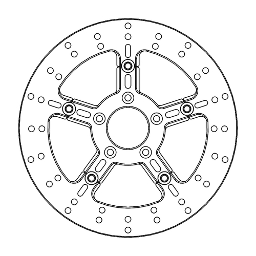 Front left floating Adrian Sport series alu inner carrier | Front right floating Adrian Sport series alu inner carrier