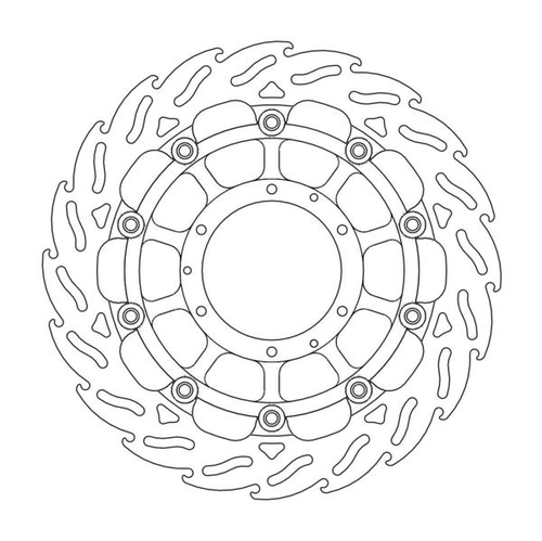 Front left Flame Racing series