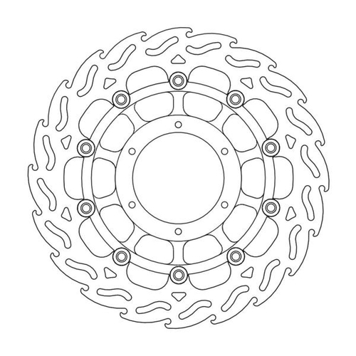 Front left floating Flame series