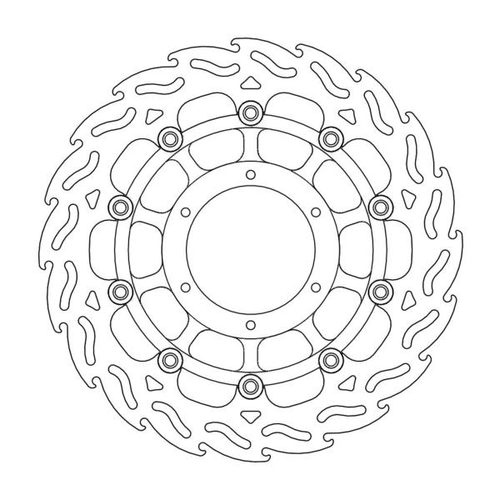 Front right floating Flame series