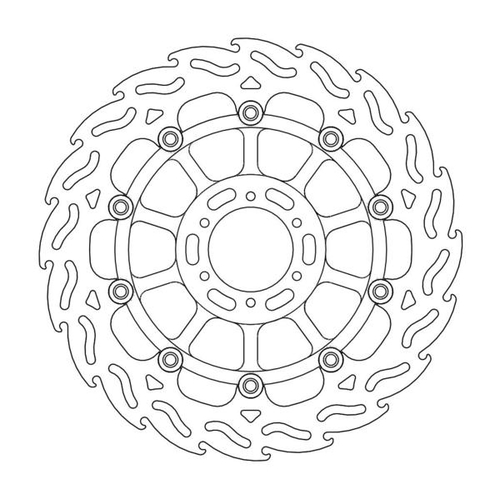 Front right floating Flame series