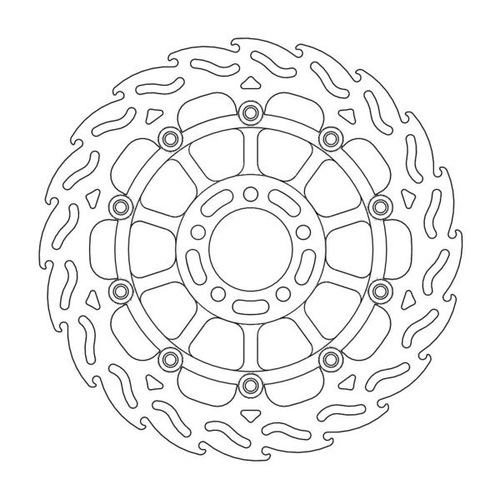 Front right floating Flame series