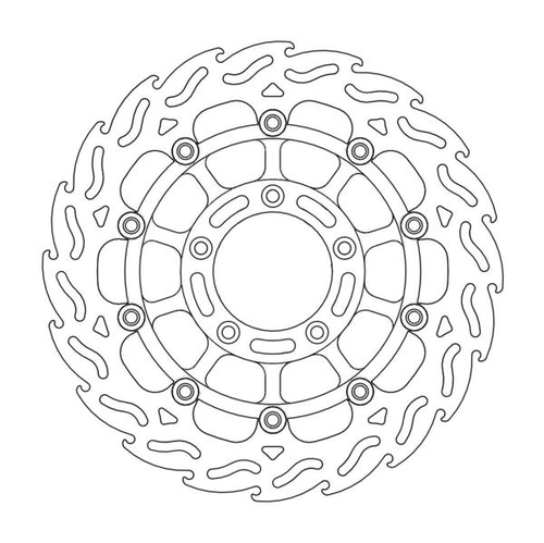 Front left floating Flame series