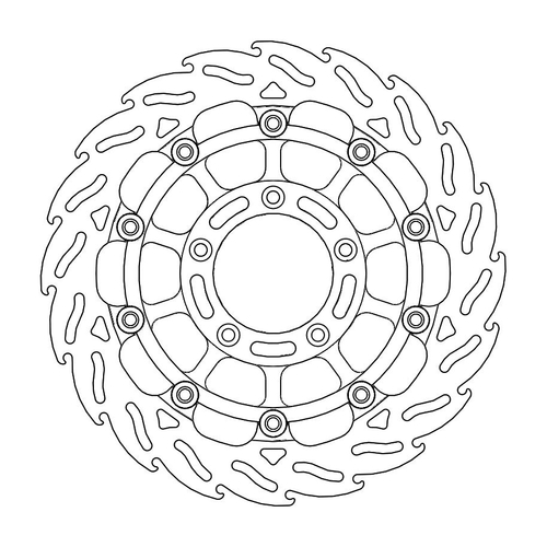 Front right Flame Racing series