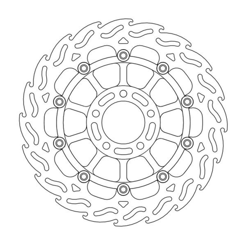 Front left floating Flame series