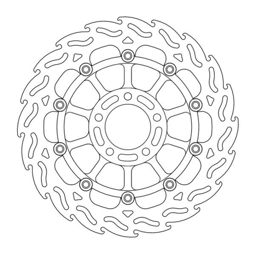 Front right floating Flame series