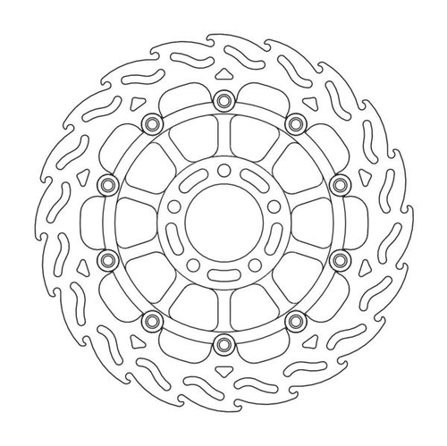 Front right floating Flame series