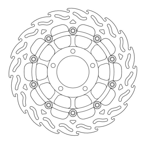Front right floating Flame series