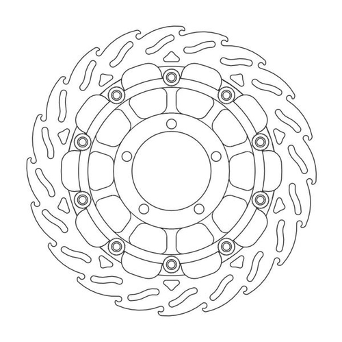 Front left Flame Racing series