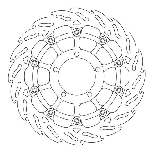Front right Flame Racing series