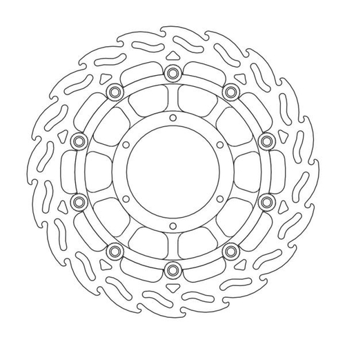 Front right floating Flame series