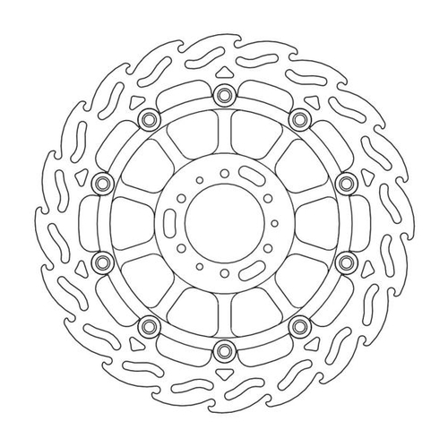 Front left floating Flame series