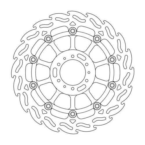 Front right floating Flame series
