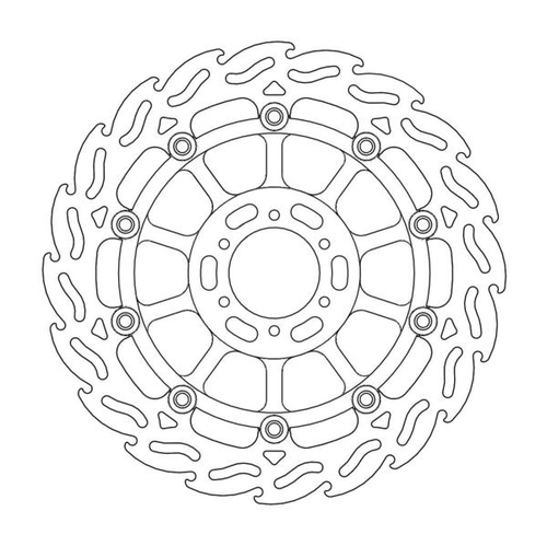 Front left floating Flame series