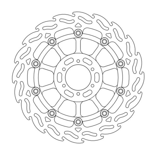 Front right floating Flame series