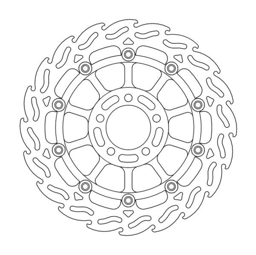 Front left floating Flame series