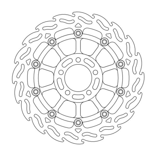Front right floating Flame series
