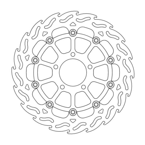 Front left floating Flame series