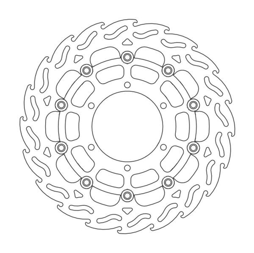 Front left floating Flame series