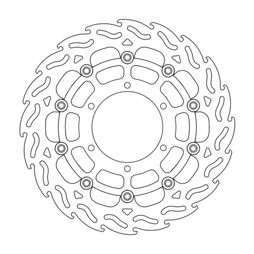 Front right floating Flame series