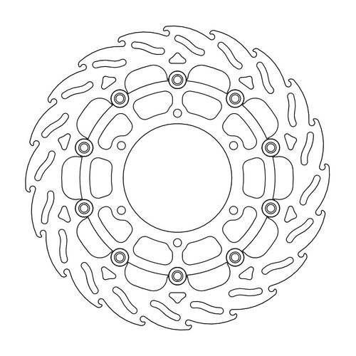 Front right floating Flame series