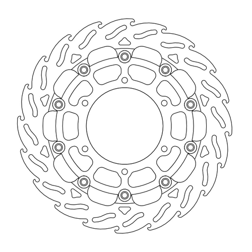 Front left Flame Racing series