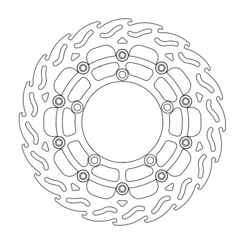 Front left floating Flame series