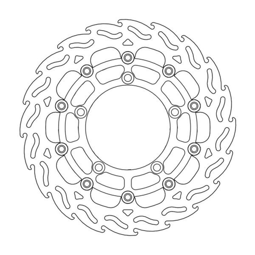 Front right floating Flame series