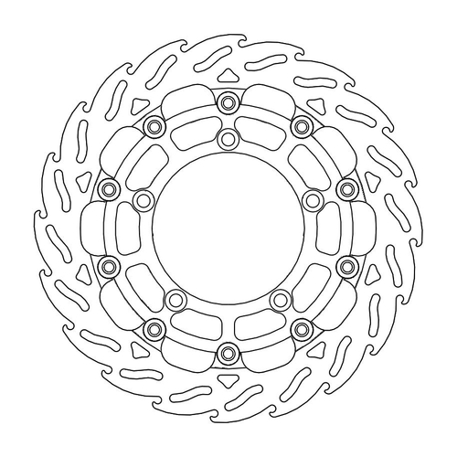 Front left Flame Racing series