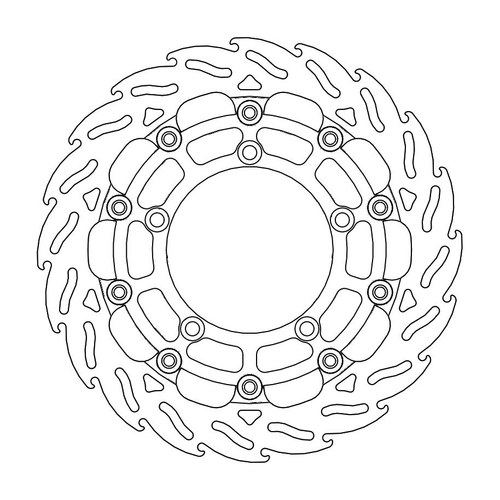 Front right Flame Racing series