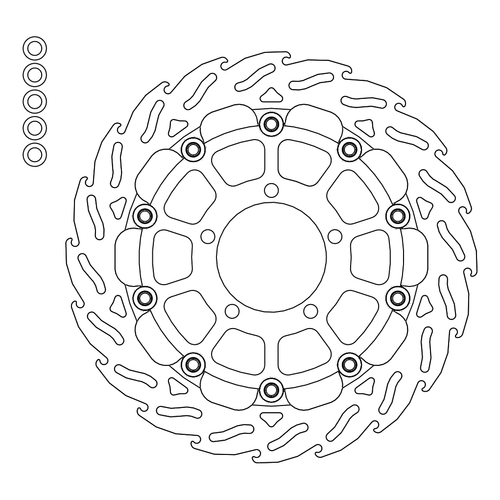 Front left Flame Racing series