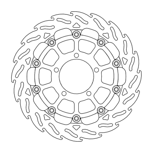 Front right Flame Racing series