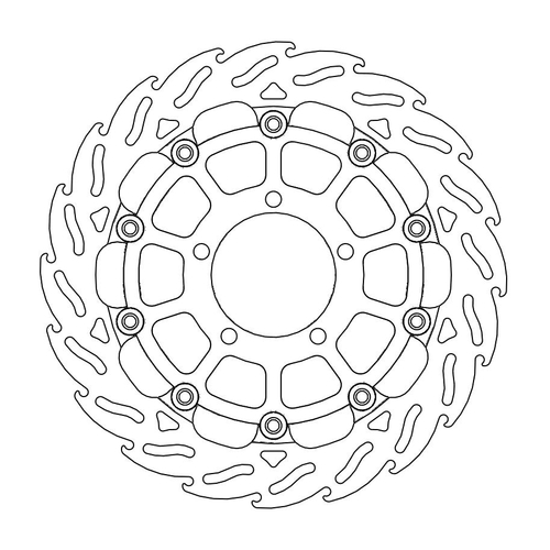 Front left Flame Racing series
